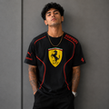 Ferrari Icon Frame Oversized T-Shirt