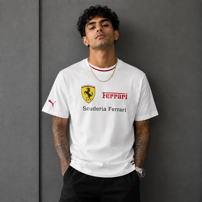 Ferrari Classic Crest Oversized T-Shirt