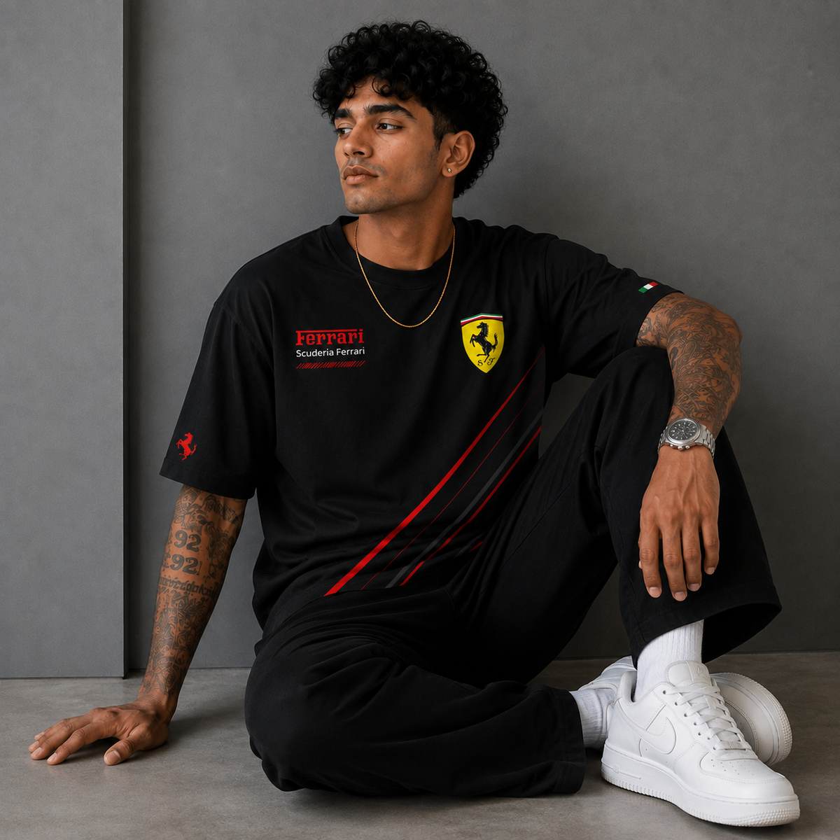 Ferrari Apex Velocity Oversized T-Shirt