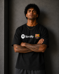 Barcelona Spotify Essential T-Shirt – Black