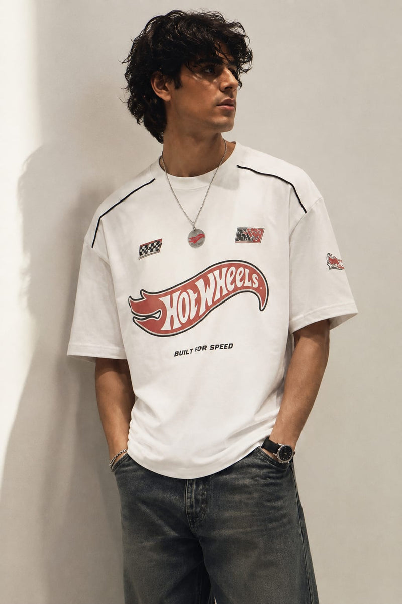HOT WHEELS BUILT FOR SPEED OVERSIZED T-SHIRT